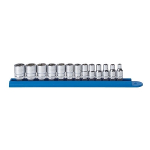 GearWrench 80302 Socket Set 1/4 inch Drive metric 13 Pieces